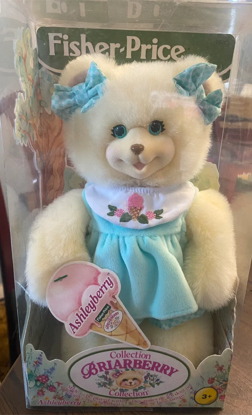 Fisher-Price Ashleyberry Briarberry Collection Plush Bear thumbnail