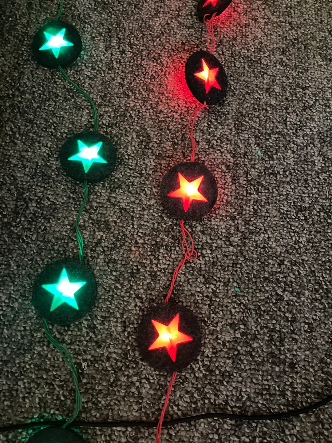 IKEA Glansa Filt Folk Art Christmas Lights thumbnail