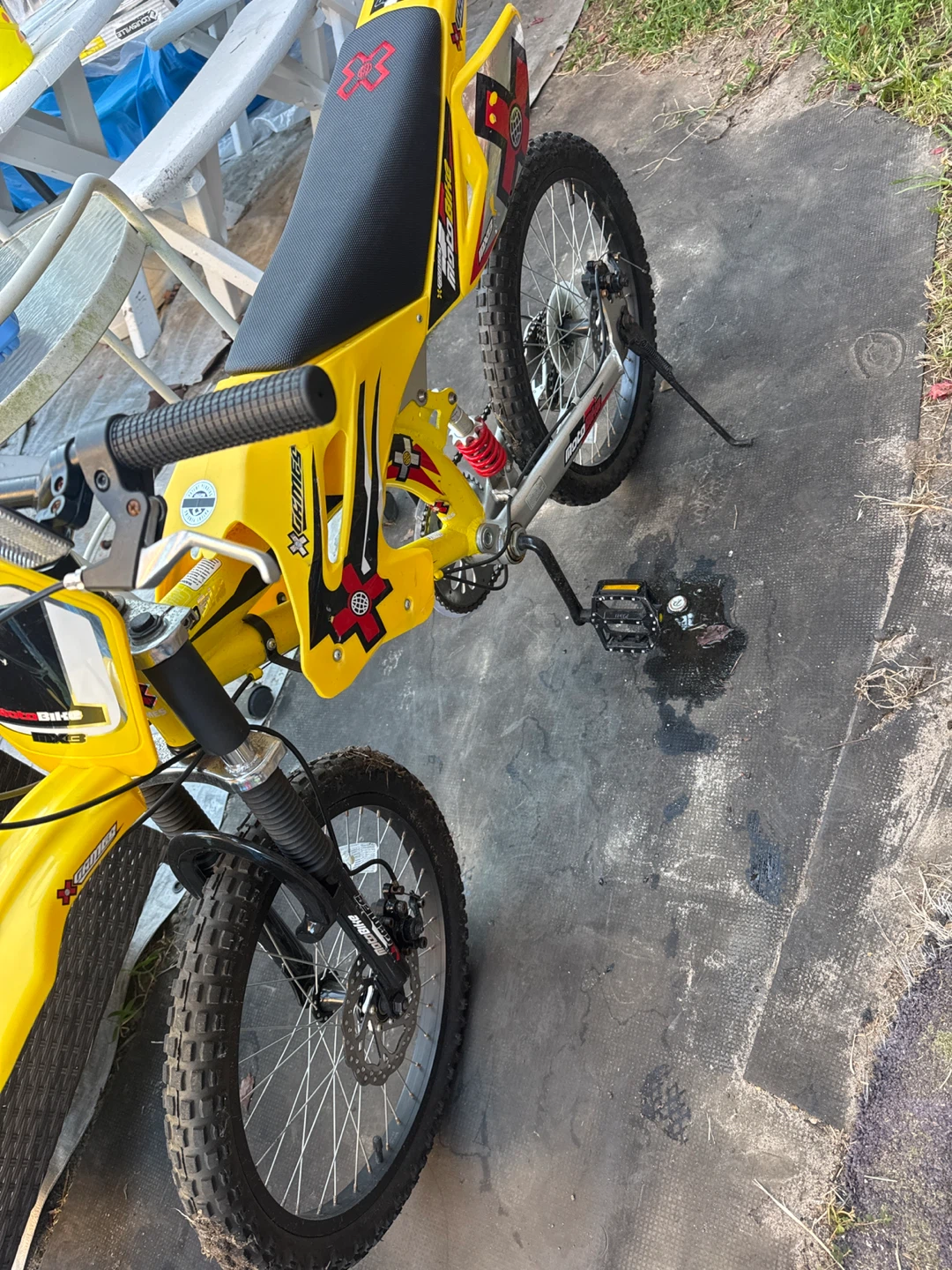 Yellow X-Raider Moto Bike - photo 2