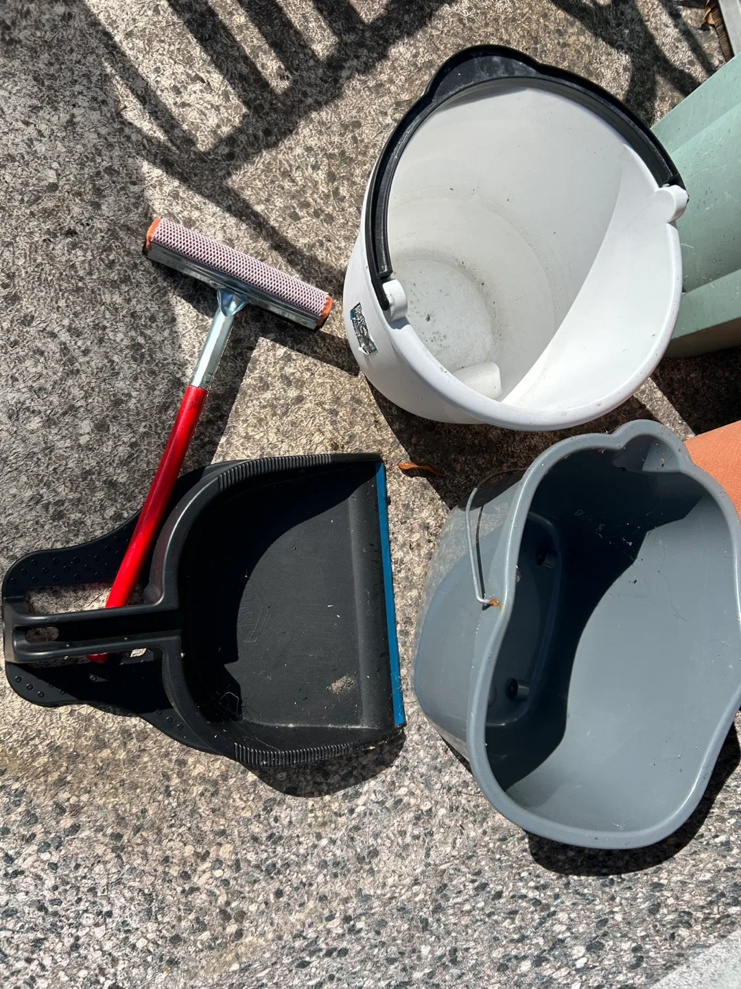 Assorted Buckets and Dustpan thumbnail