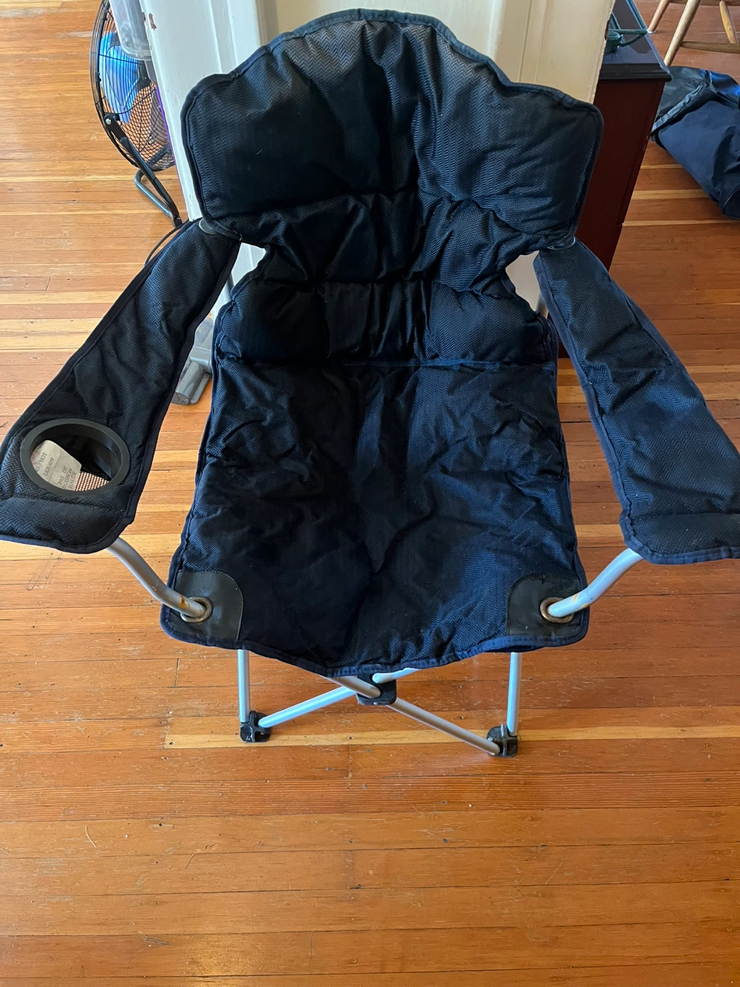 Folding Camp Chair - Blue - photo 2