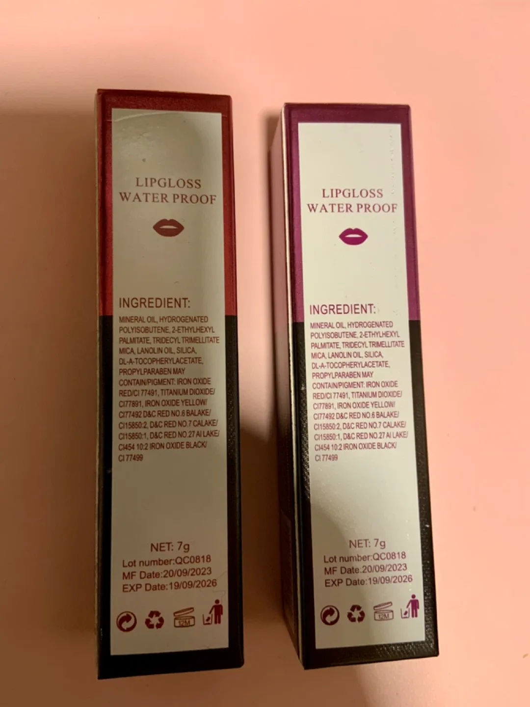 ALIVER Wine Lip Tint lipstick beauty two - New image indicator(3)