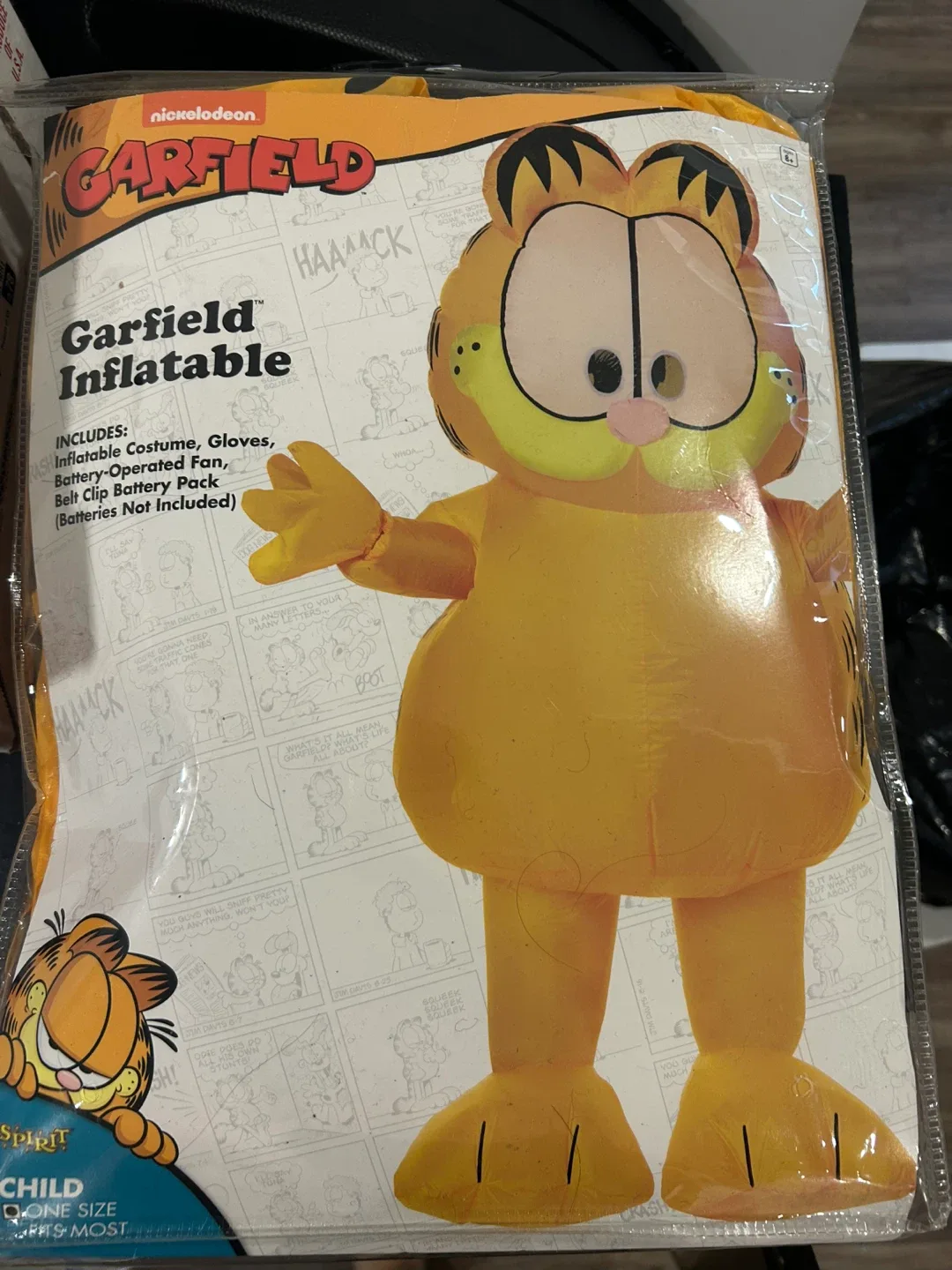 Nickelodeon Garfield Inflatable Costume - Child Size thumbnail