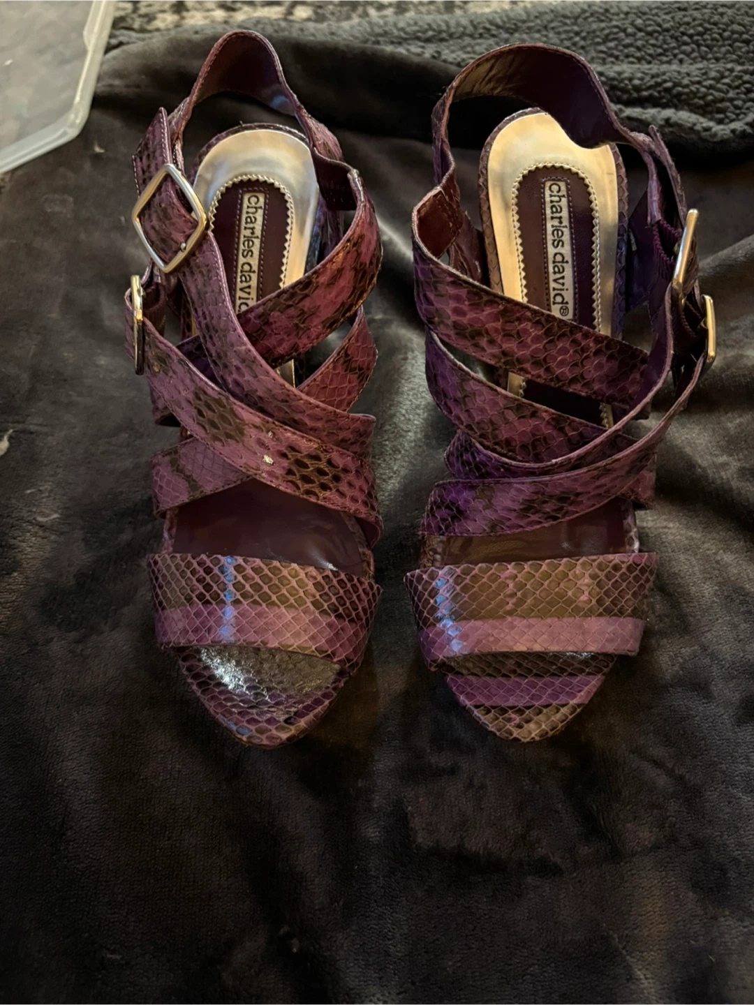 Charles David Purple Heels - photo 4