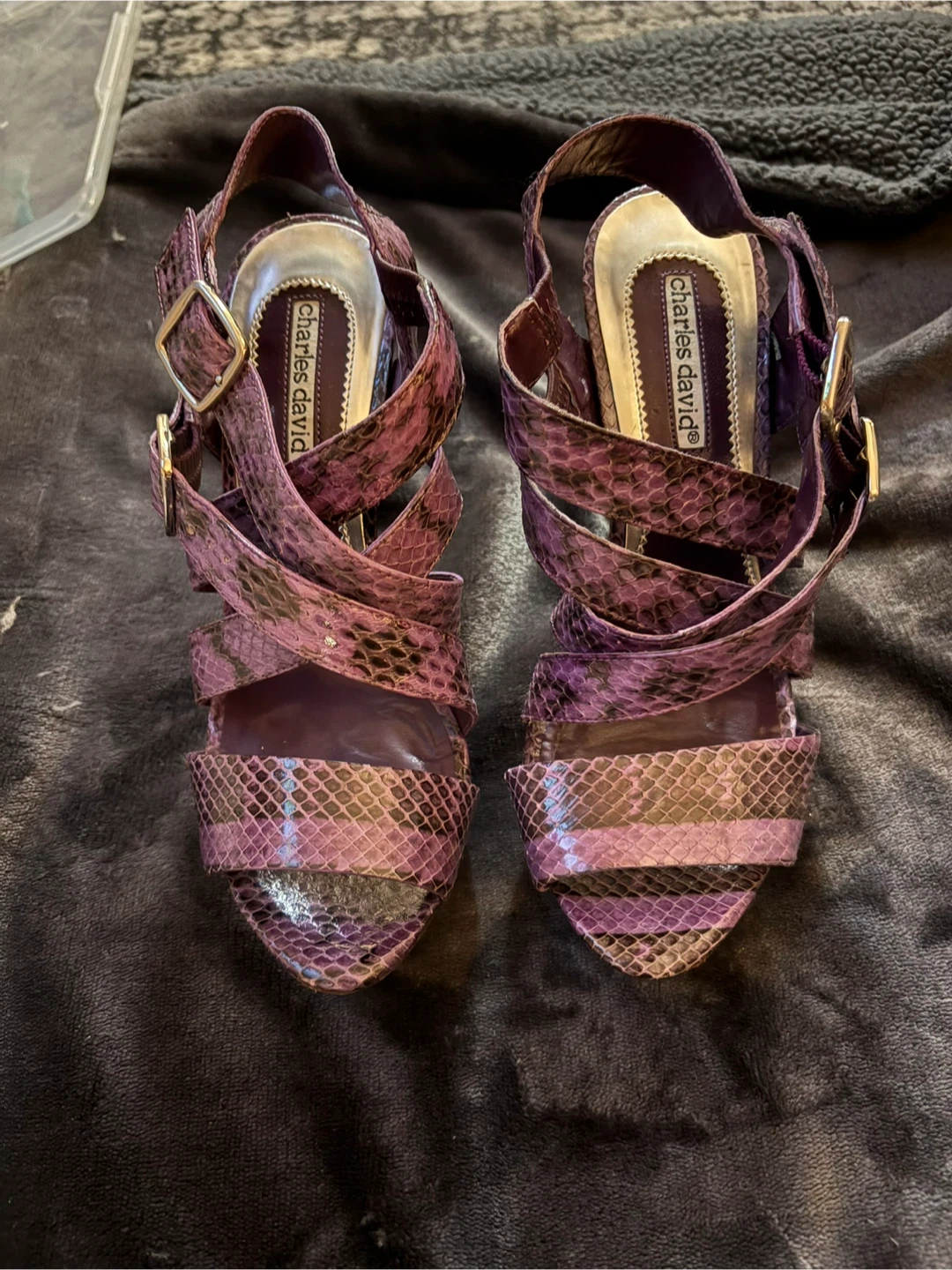 Charles David Purple Heels - photo 3
