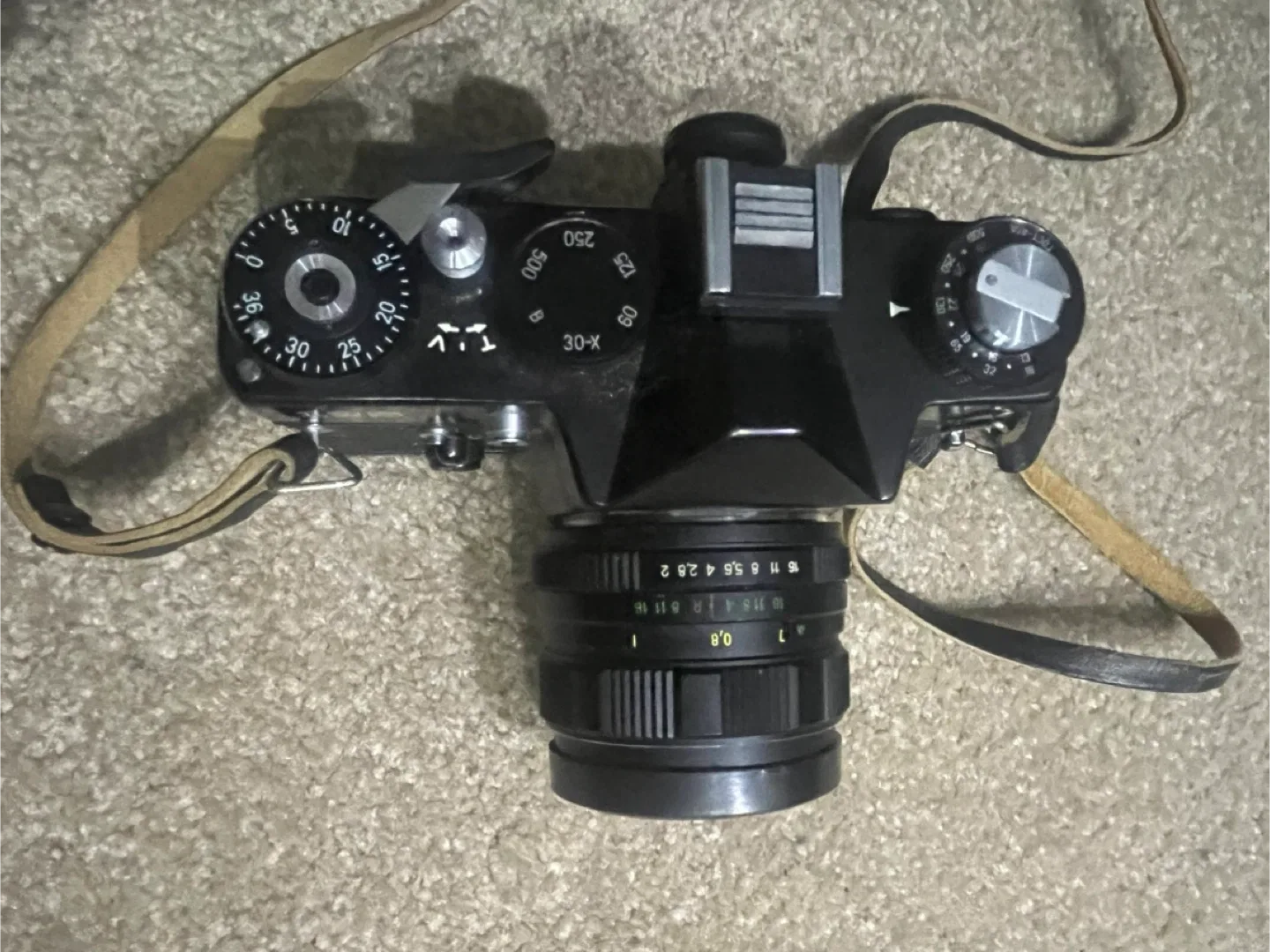 Zenit 12S Film Camera image indicator(3)