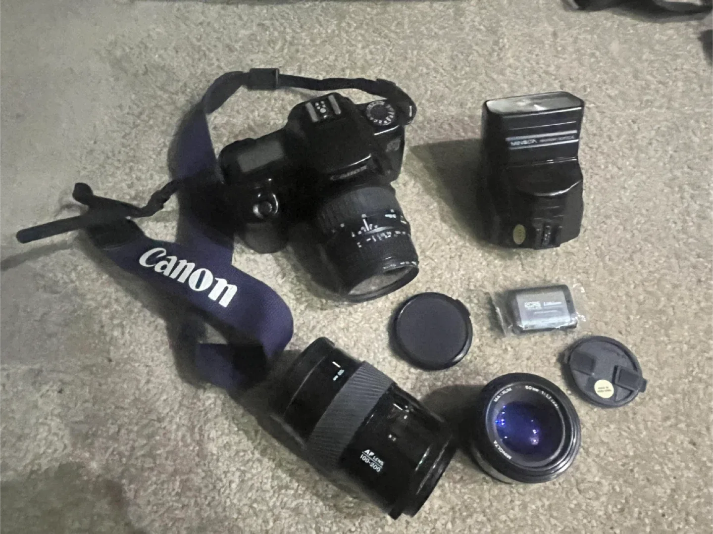Canon EOS 1000F Camera with Lenses & Accessories thumbnail
