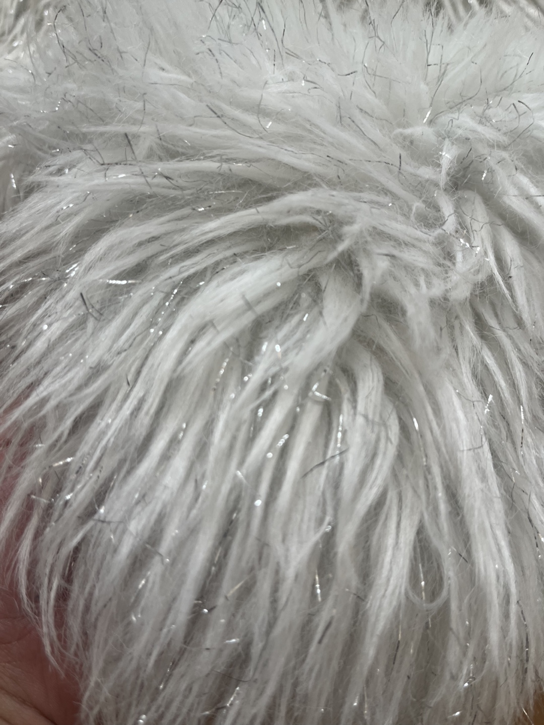 White Faux Sheepskin Rug - photo 2