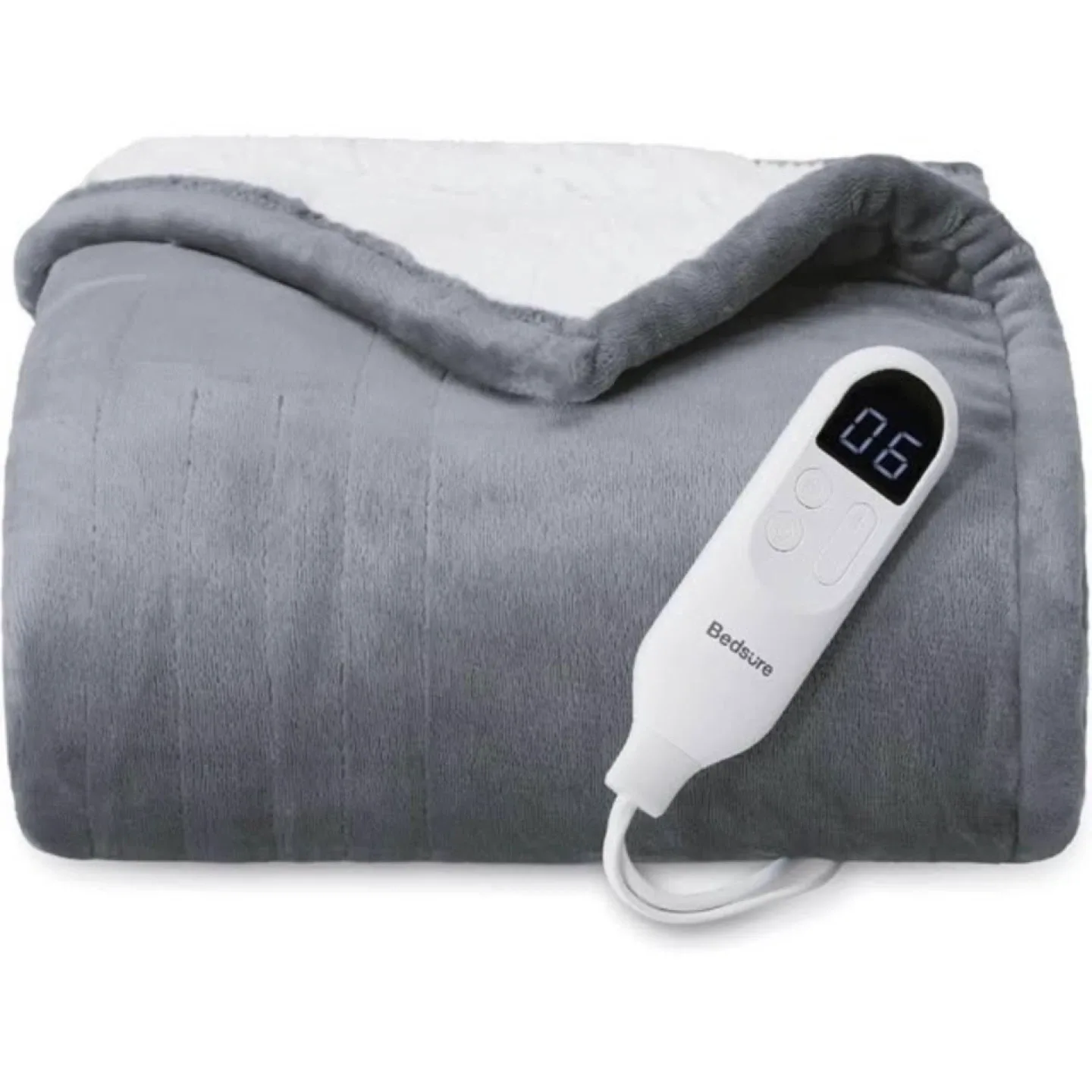 Electric blanket ，Heated blanket 50×60inch💡Gray / Green/ Red thumbnail
