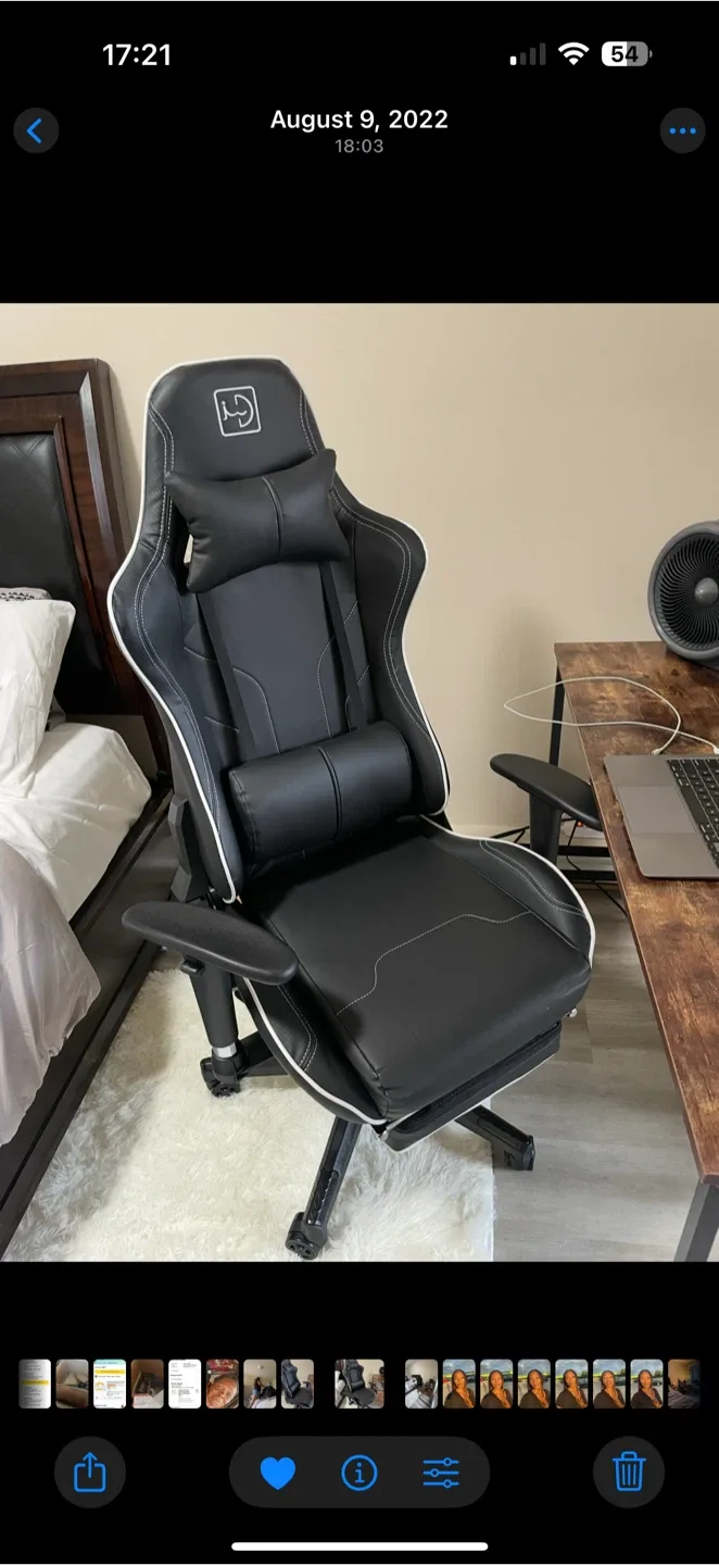Gaming Chair - Recliner Adjusted thumbnail
