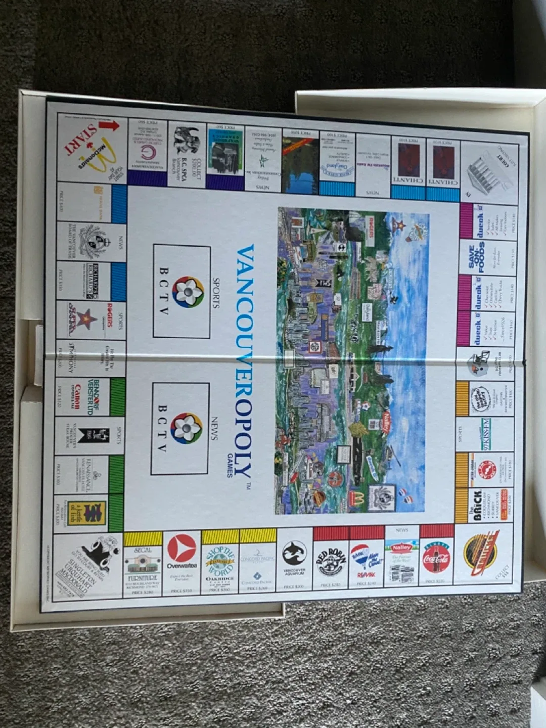 Vintage As New Vancouveropoly Board Game image indicator(2)