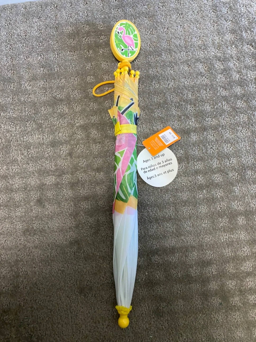 New Kids Umbrella - Flamingo Design thumbnail