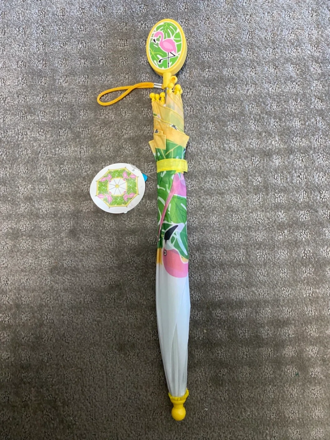 New Kids Umbrella - Flamingo Design image indicator(2)