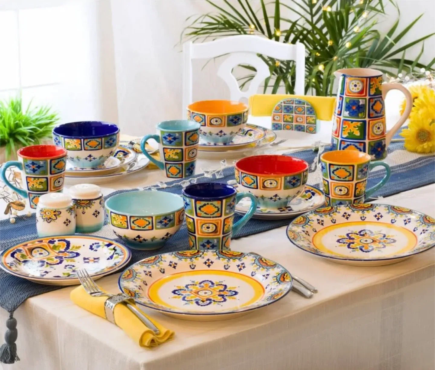 🥕Beautiful Mumbai Dinnerware Set Dinnerware Set thumbnail