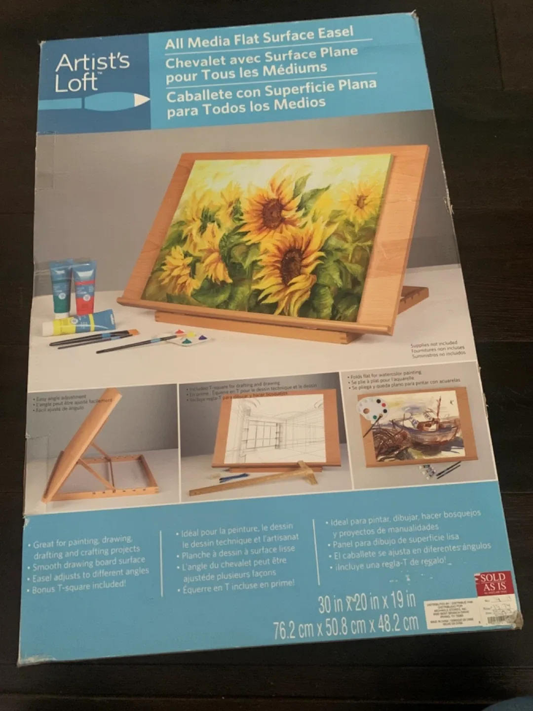 Artist's Loft All Media Flat Surface Easel image indicator(2)