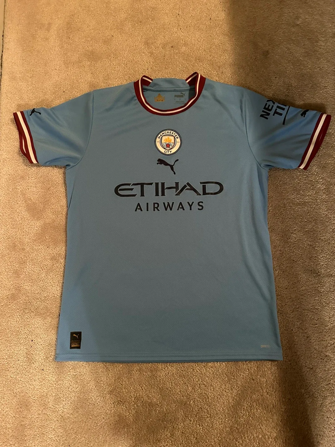 Manchester City Soccer Jersey thumbnail