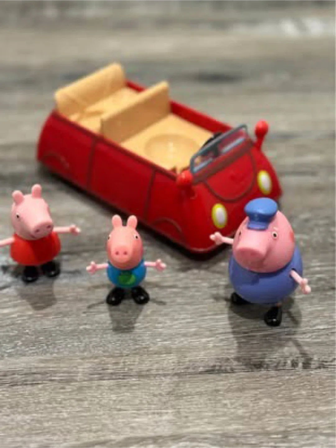 Peppa Pig Family Car Toy Set - Grandpa Peppa & George image indicator(2)