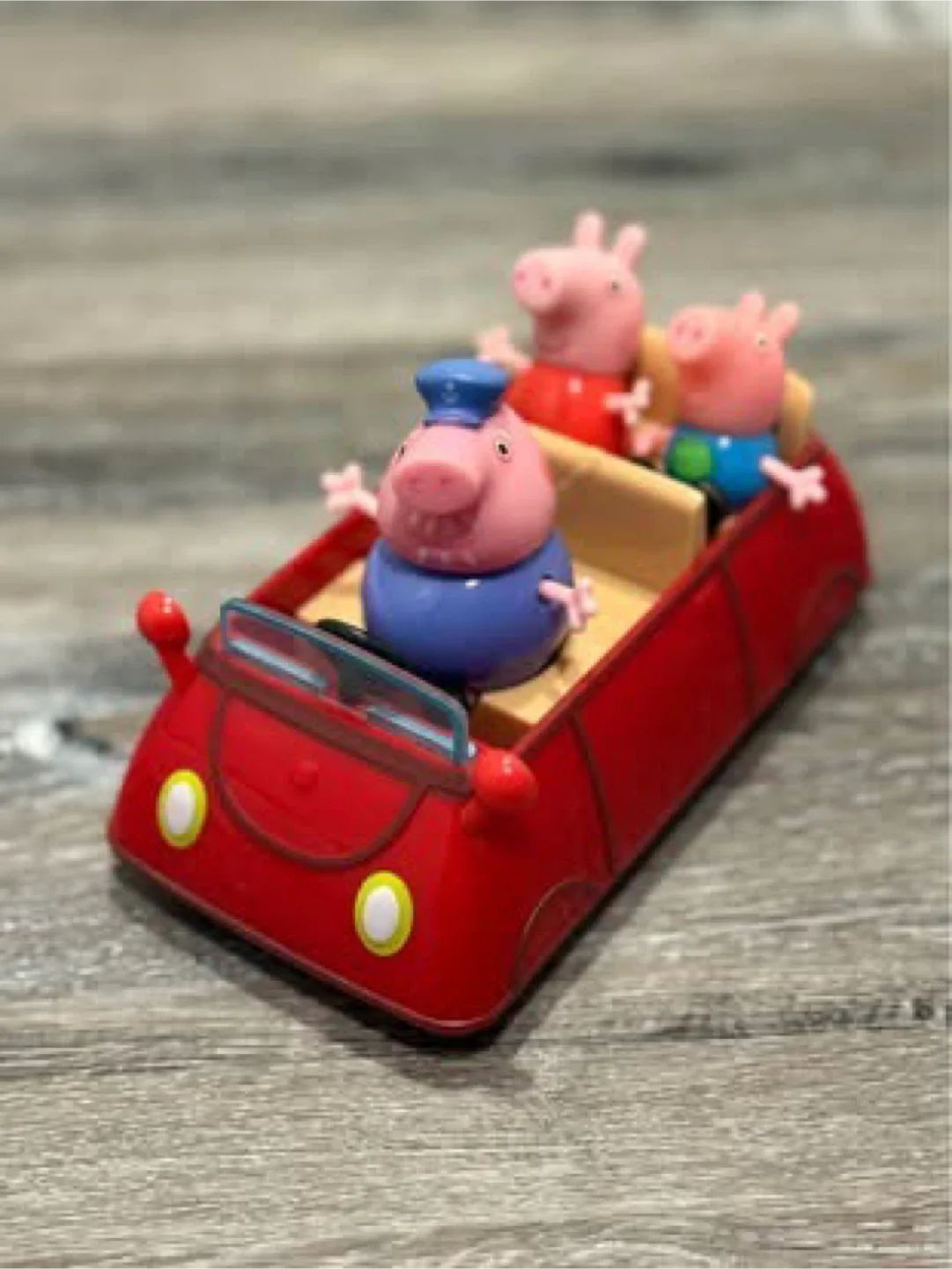 Peppa Pig Family Car Toy Set - Grandpa Peppa & George thumbnail