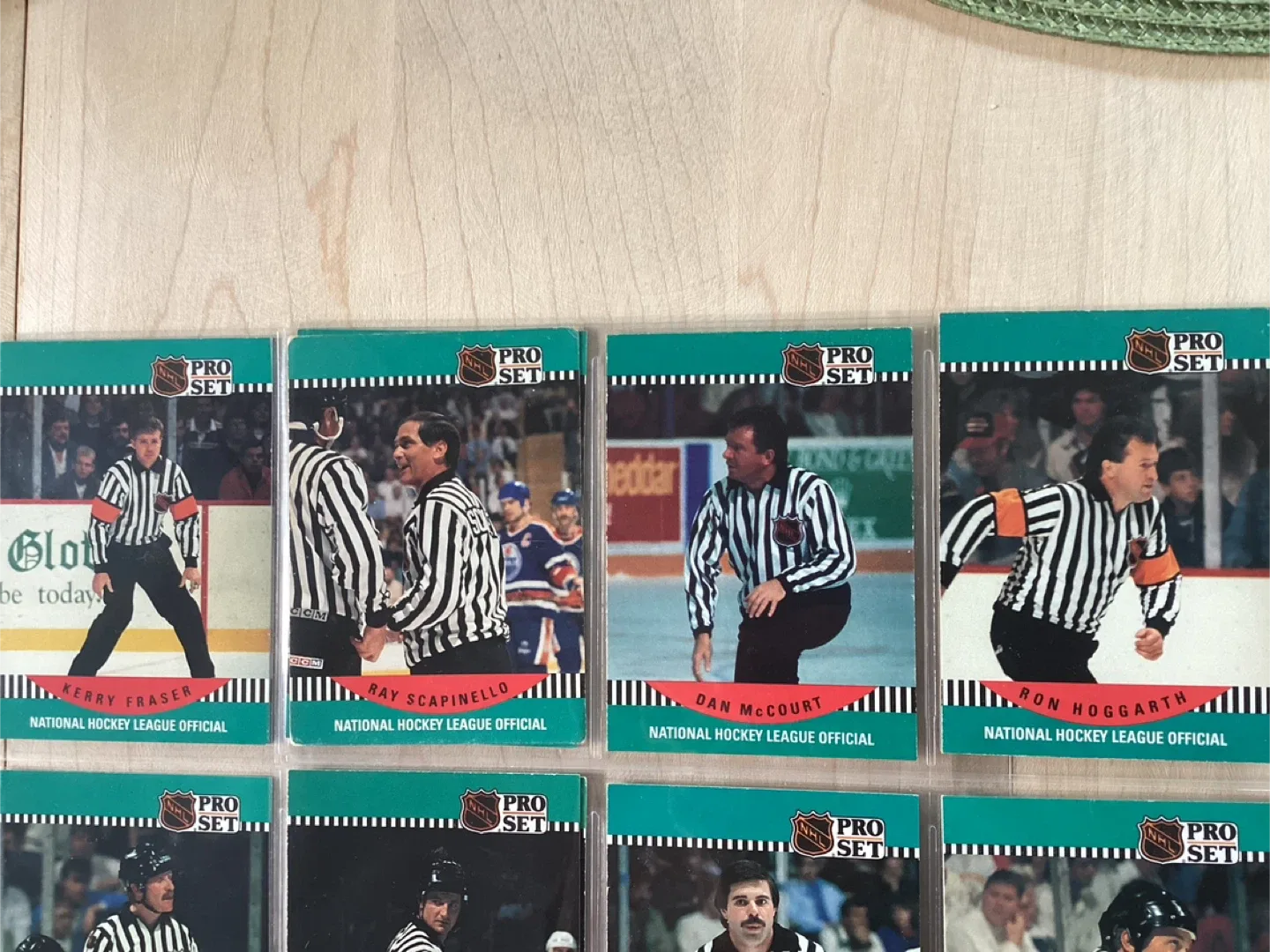 12. 1991 PRO SET NHL REFEREES Trading Cards ! image indicator(2)