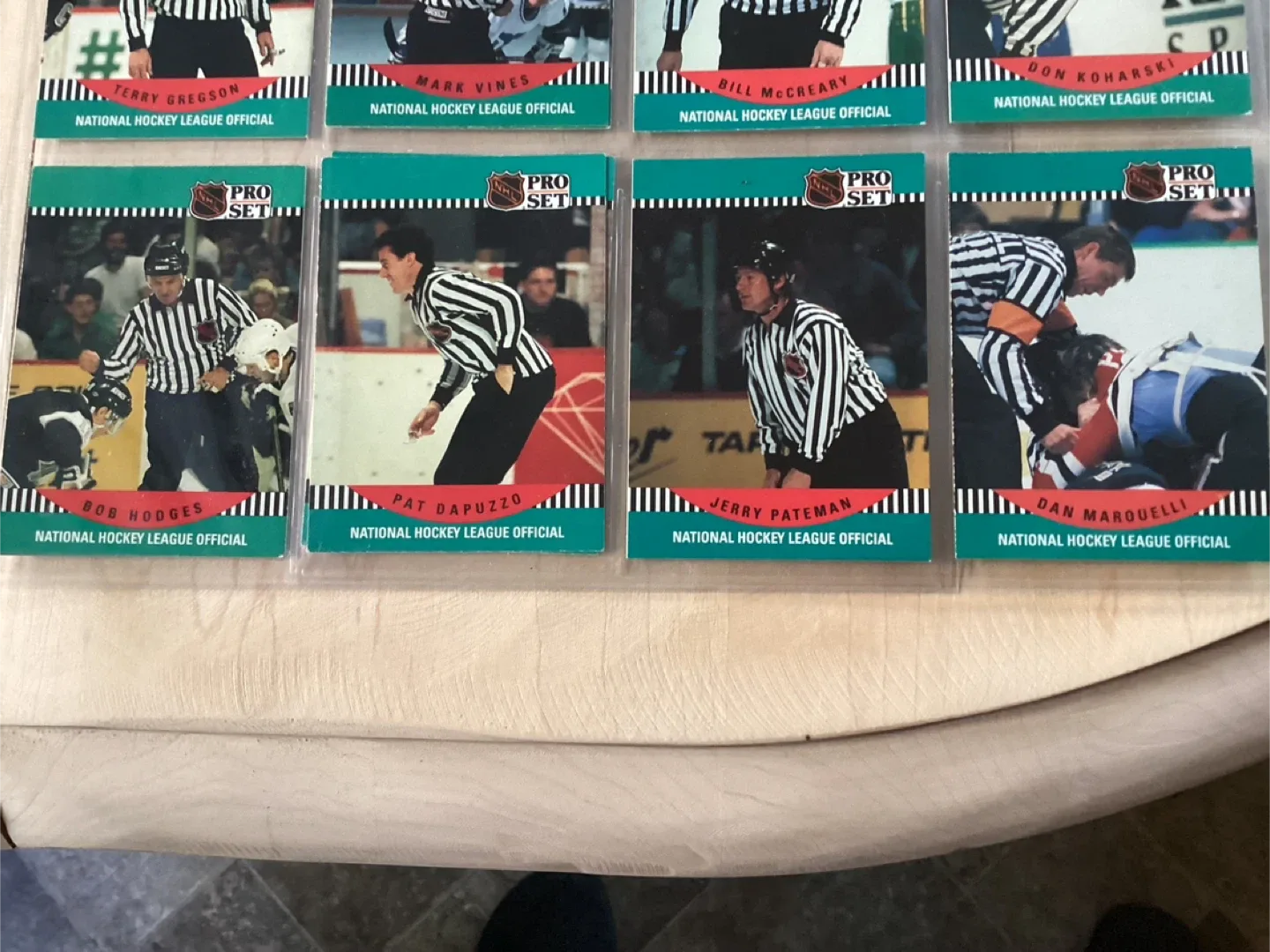 12. 1991 PRO SET NHL REFEREES Trading Cards ! image indicator(4)