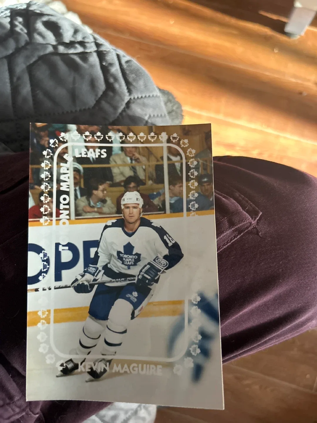 Toronto Maple Leafs Kevin Maguire Trading Card thumbnail