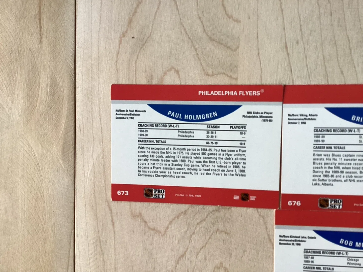 4. 1990-91 PRO SET NHL Head Coaches Cards ! image indicator(7)