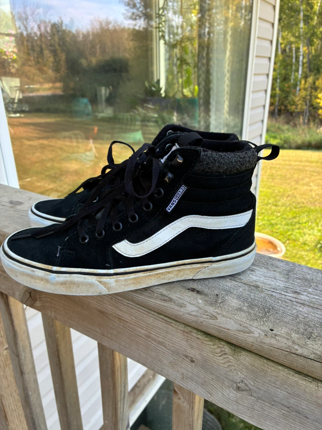 Vans Vanguard High-Top Shoes, Black