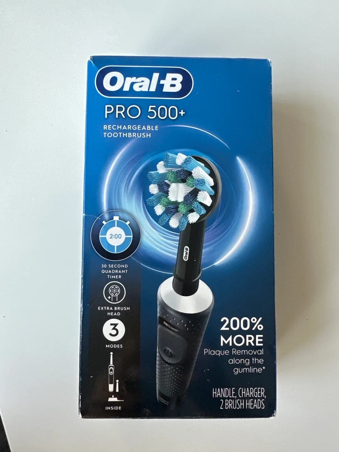 Oral-B Pro 500+ Rechargeable Toothbrush - New thumbnail