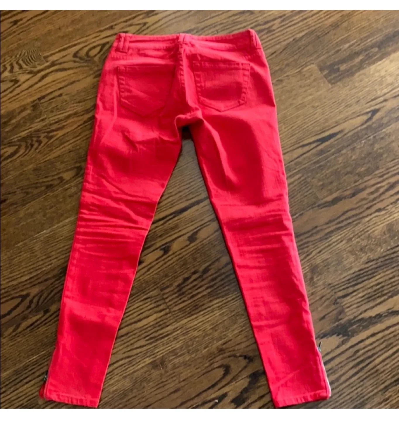 Romeo & Juliet Couture Red Pants Sz 27 image indicator(2)