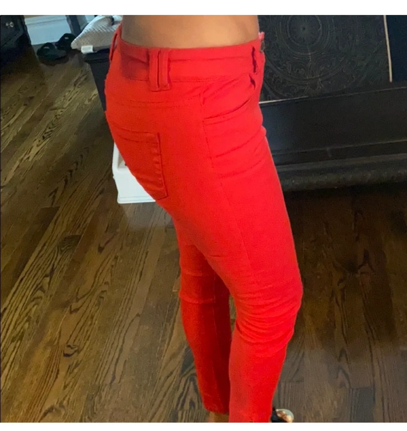 Romeo & Juliet Couture Red Pants Sz 27 image indicator(6)