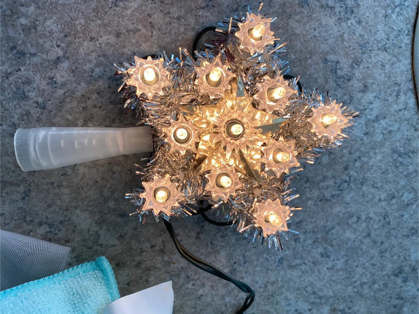 Santa's Trim Shoppe Lighted Tree Top Ornament image indicator(2)