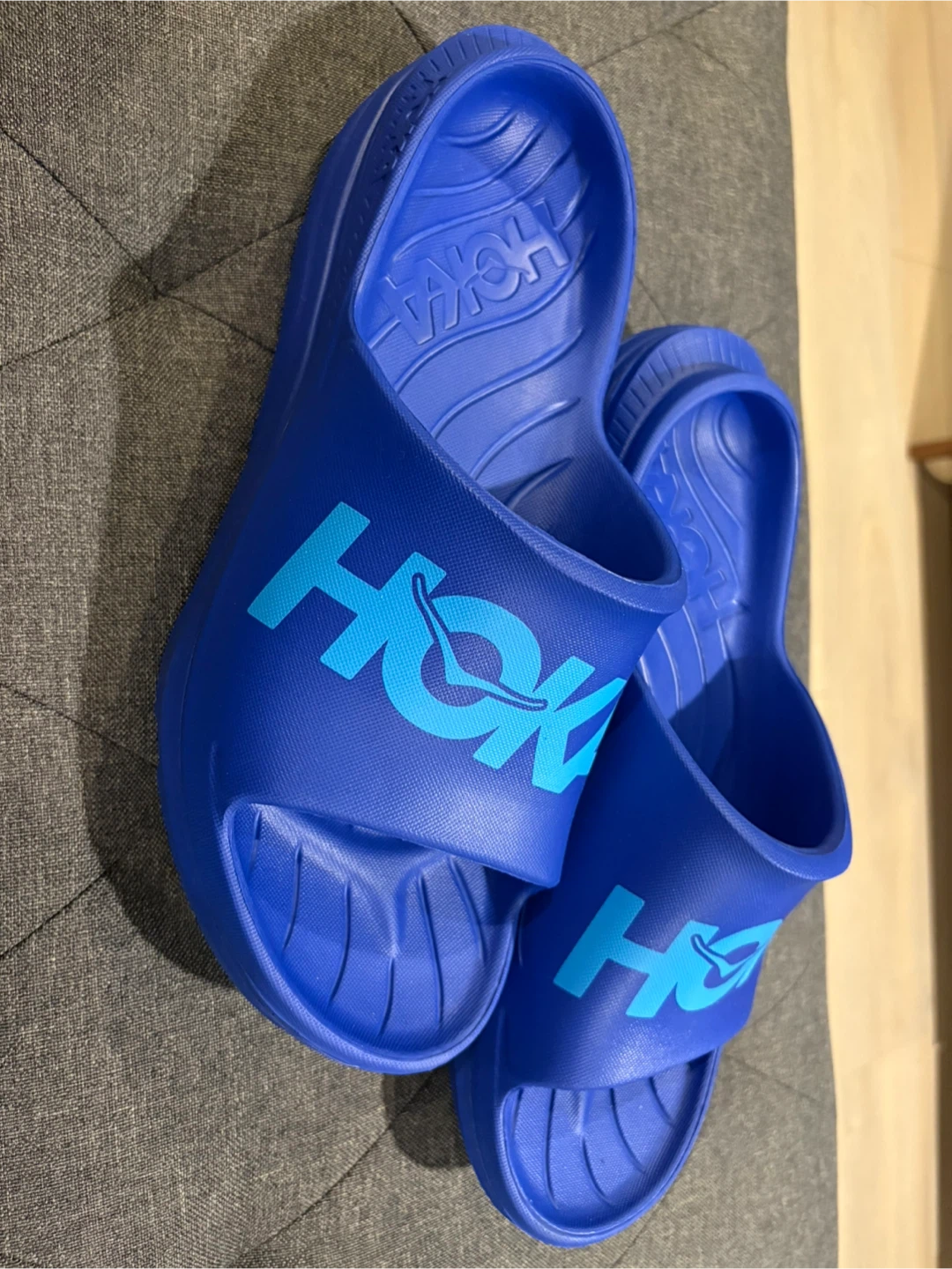 Hoka Ora Recovery Slide 3 - Blue - photo 3