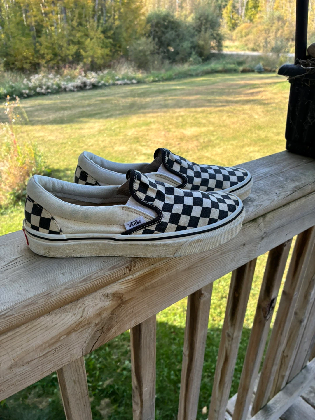 Vans Slip-On Checkerboard Shoes