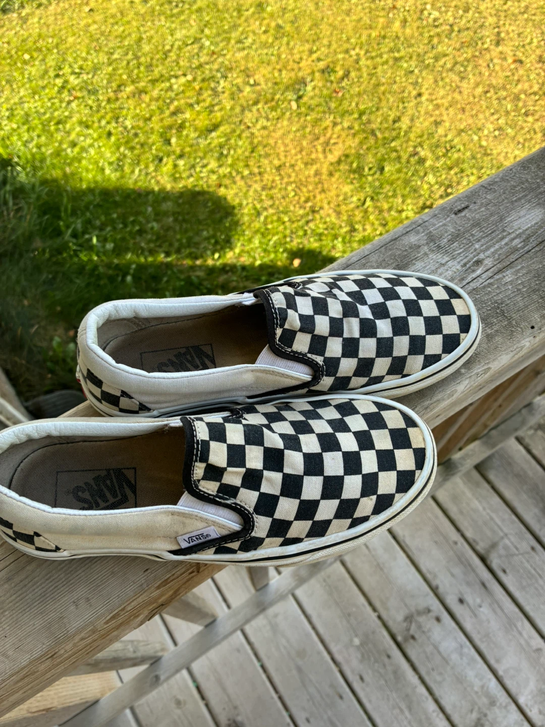 Vans Slip-On Checkerboard Shoes - photo 2