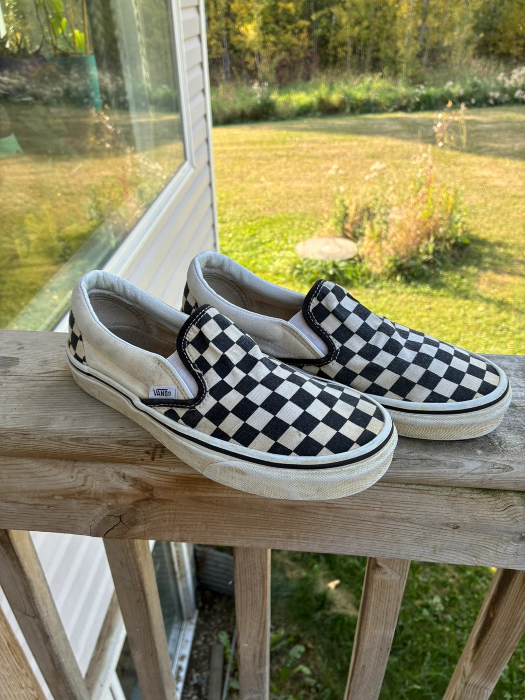 Vans Slip-On Checkerboard Shoes - photo 3