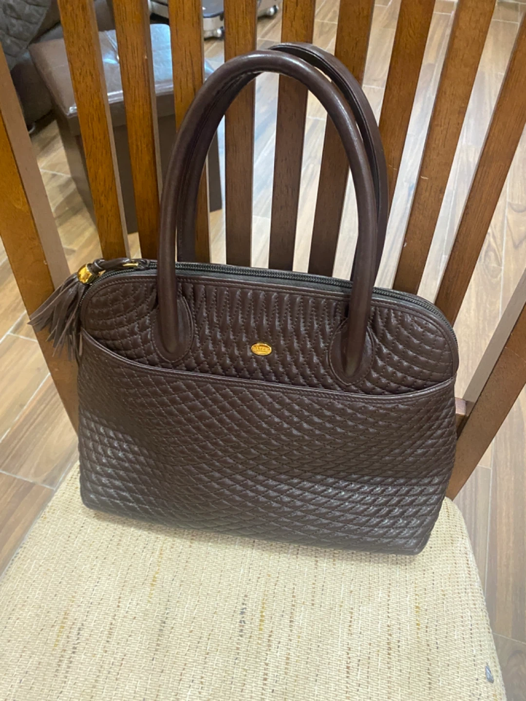 Bally Brown Leather Handbag