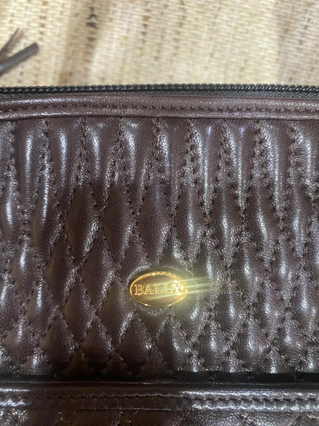 Bally Brown Leather Handbag image indicator(3)