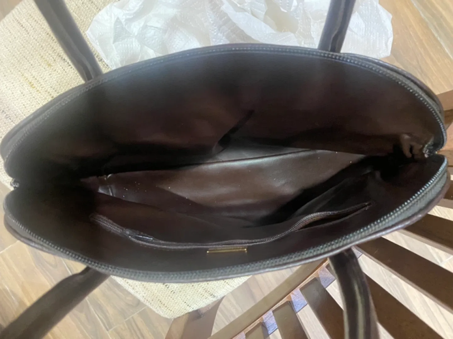 Bally Brown Leather Handbag image indicator(8)