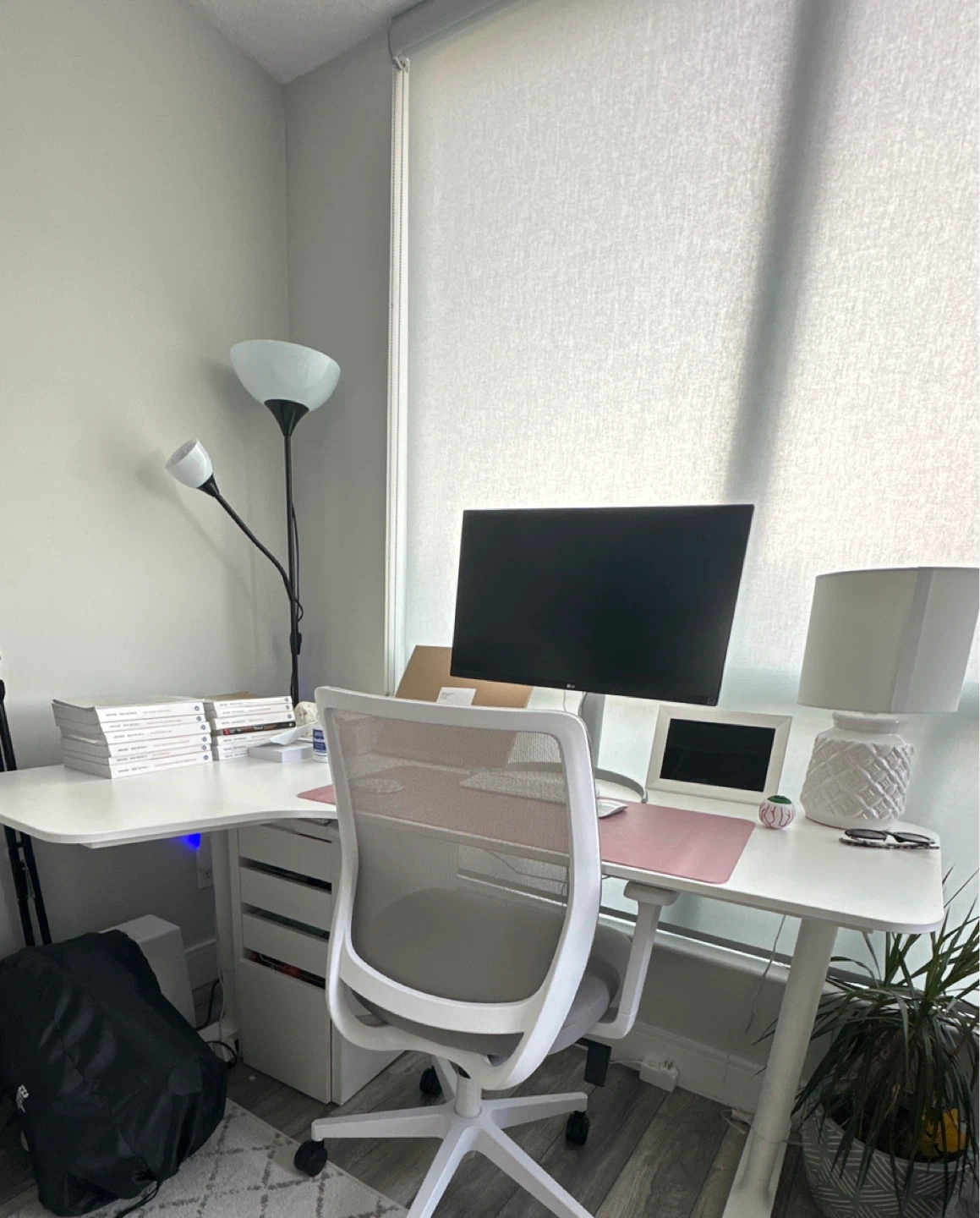 Ikea desk and chair