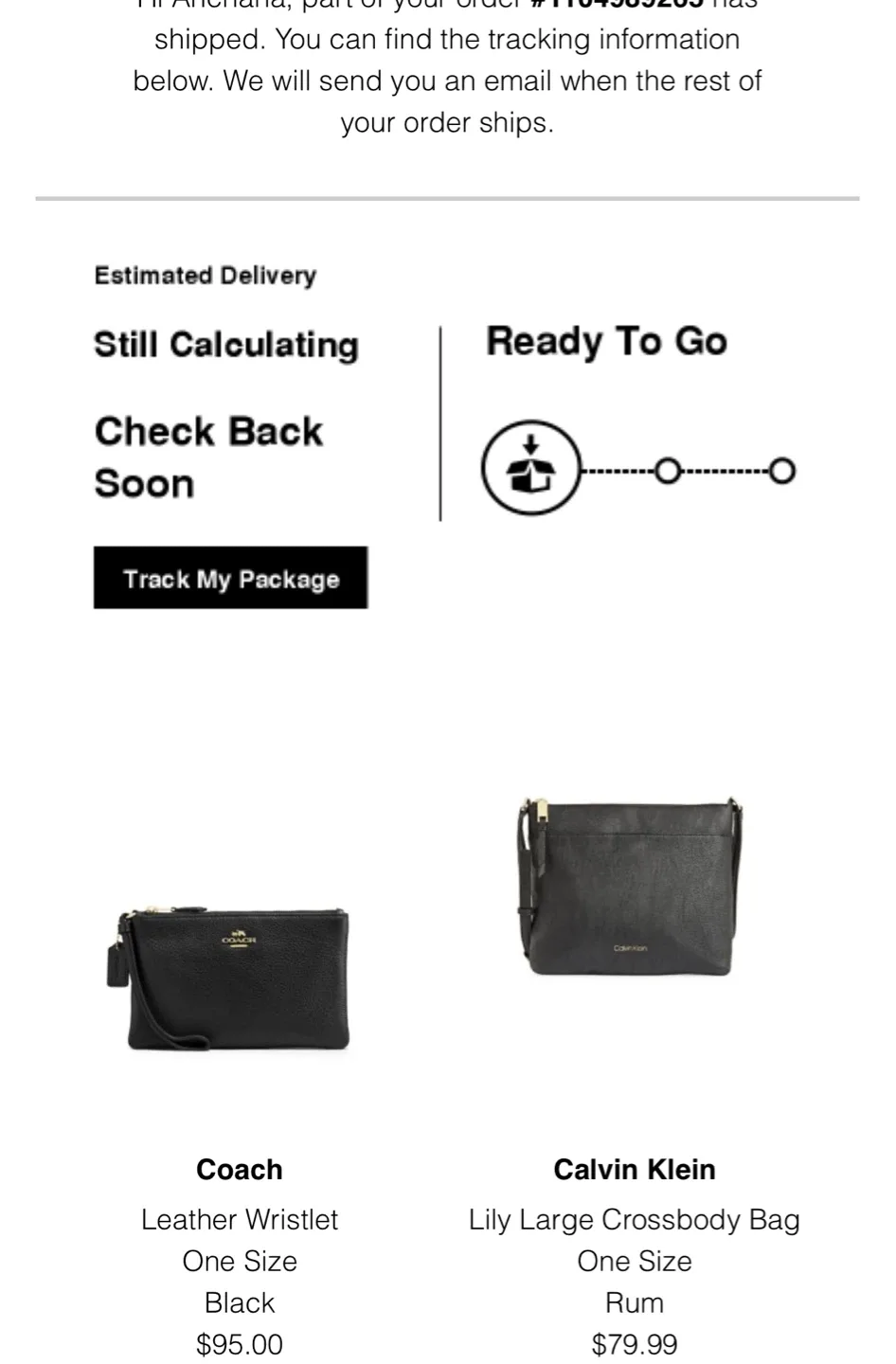 Coach Leather Wristlet - Black, One Size image indicator(2)