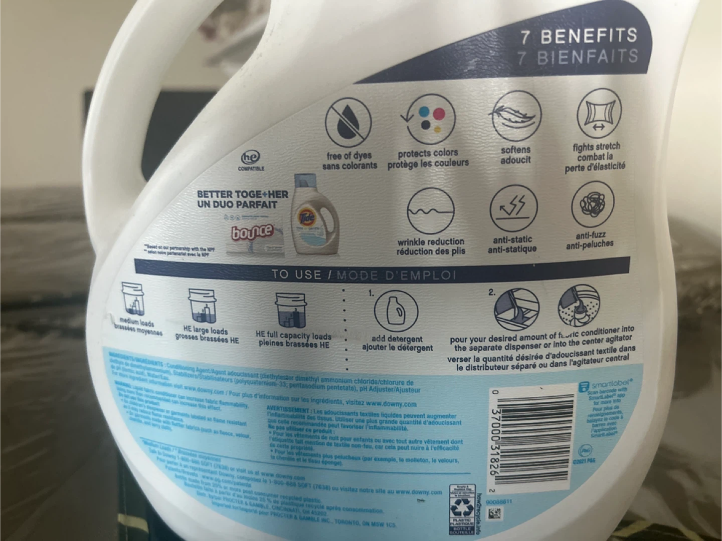 Downy Ultra Free & Gentle Fabric Conditioner - photo 2