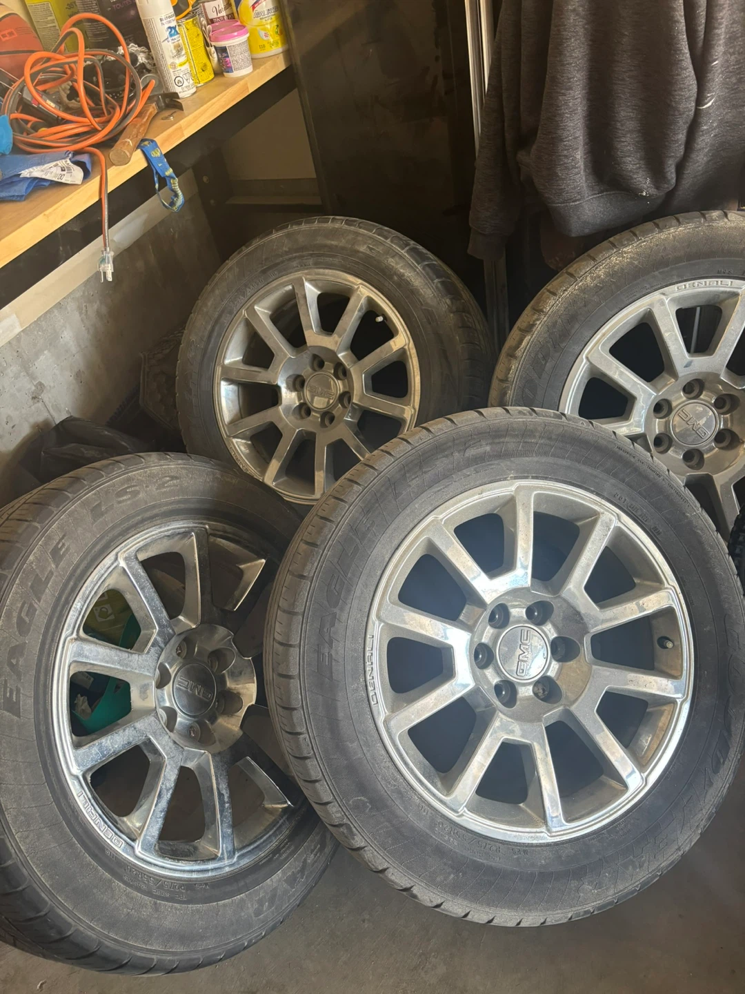 GMC Rims & Tires - Set of 4