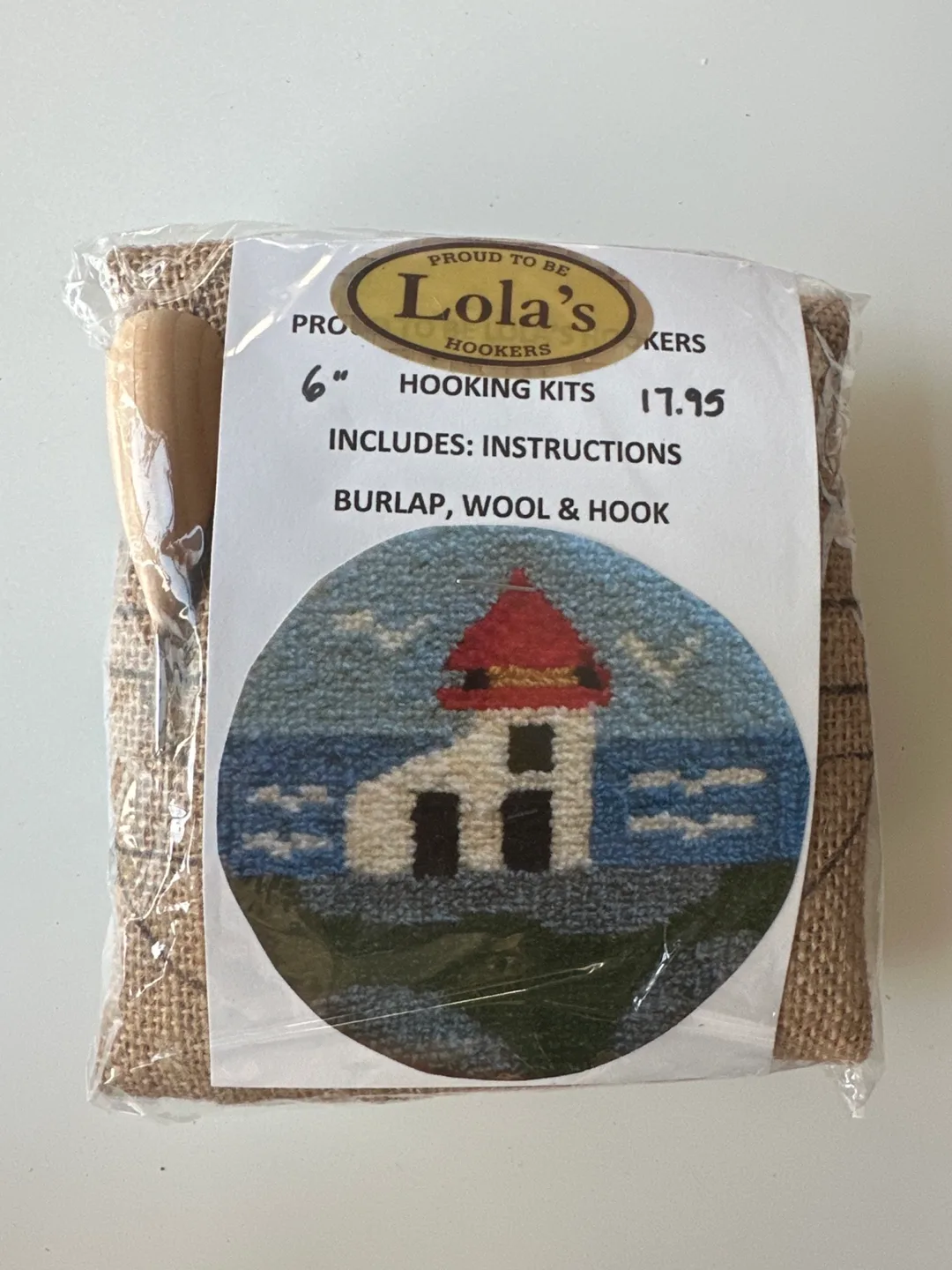 Lola's Hookers 6" Hooking Kit - New! thumbnail