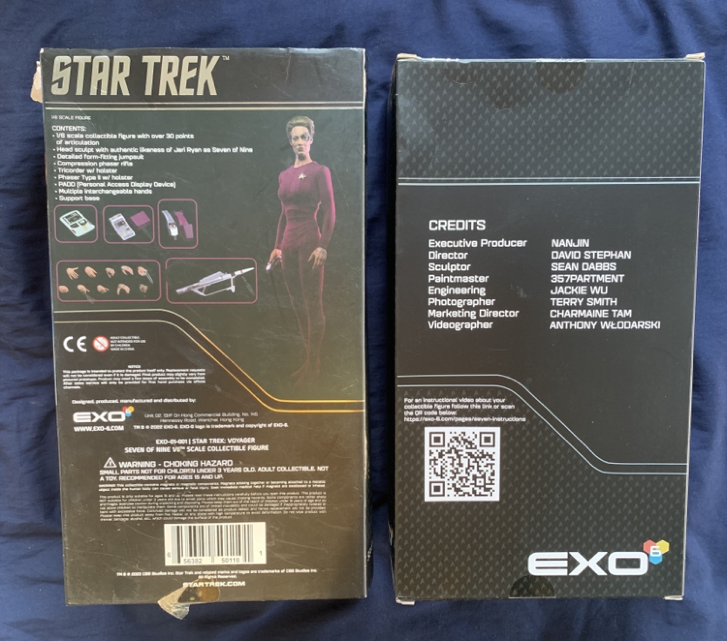 EXO-6 Star Trek Voyager Seven of Nine 11 1/6 Scale - photo 2