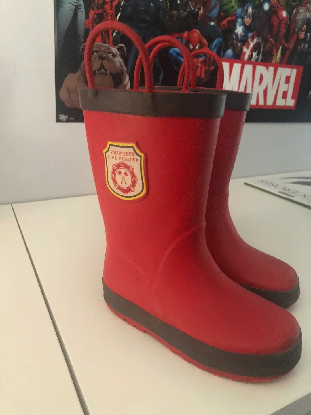 Carter's Firefighter Rain Boots - Size 9 thumbnail