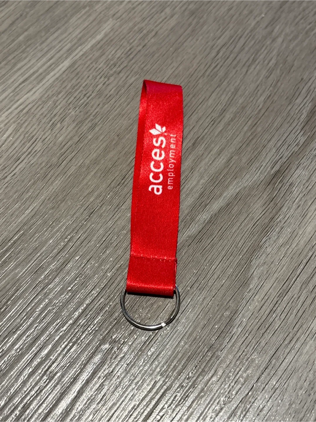Red Lanyard Keychain 🥕 thumbnail