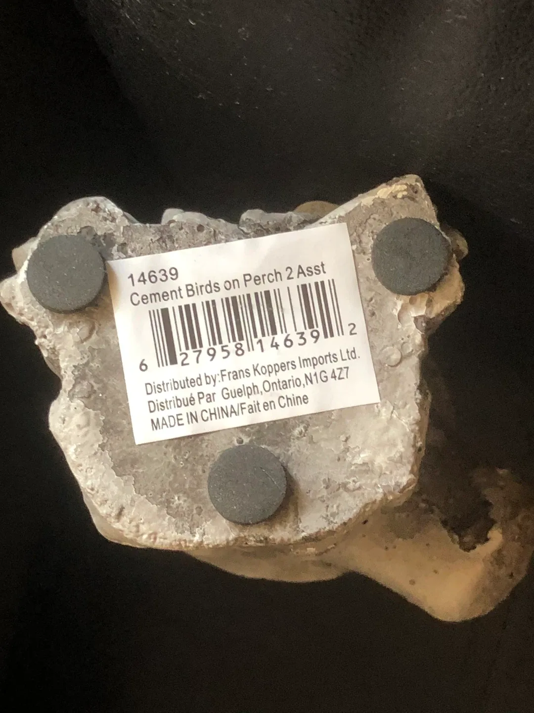 New Cement Bird on Perch image indicator(3)