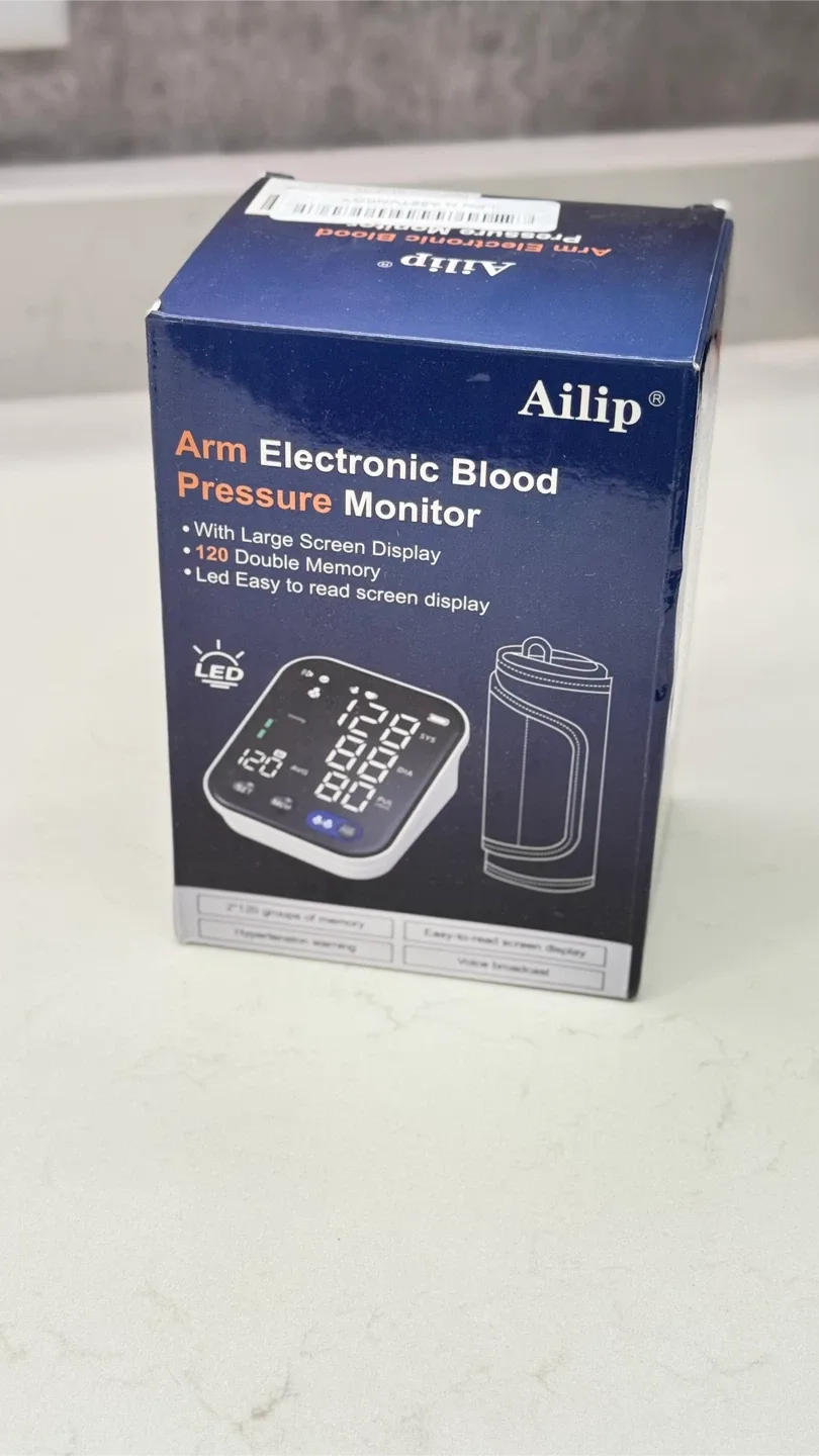 New Ailip Arm Electronic Blood Pressure Monitor thumbnail