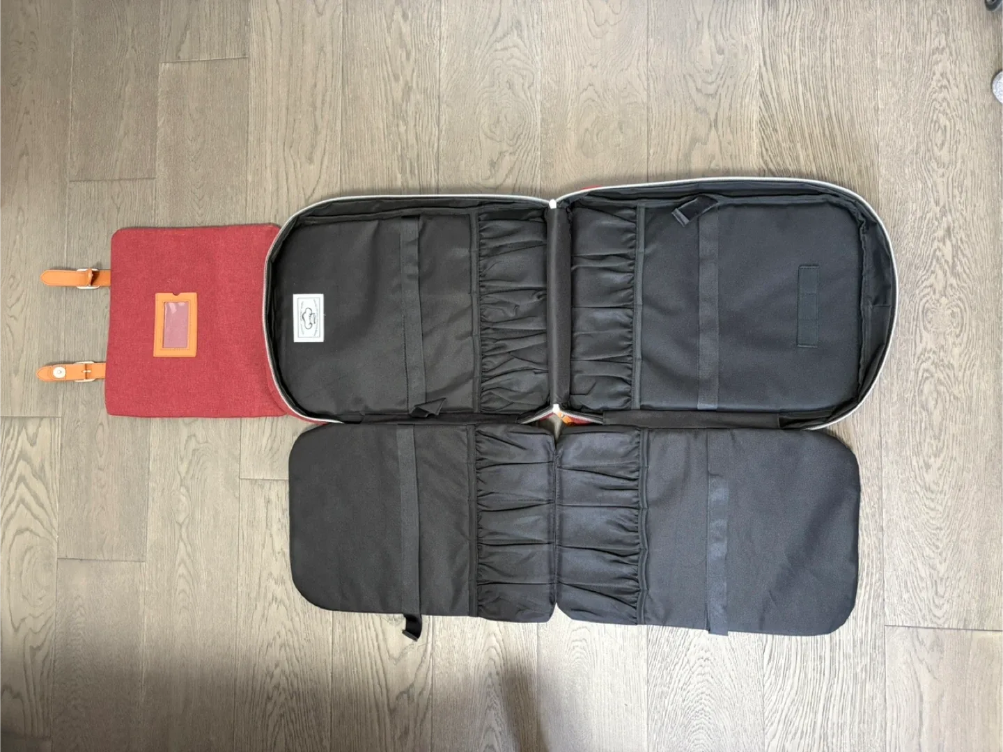 Chef Sac Knife Bag Vintage Backpack - Red image indicator(4)