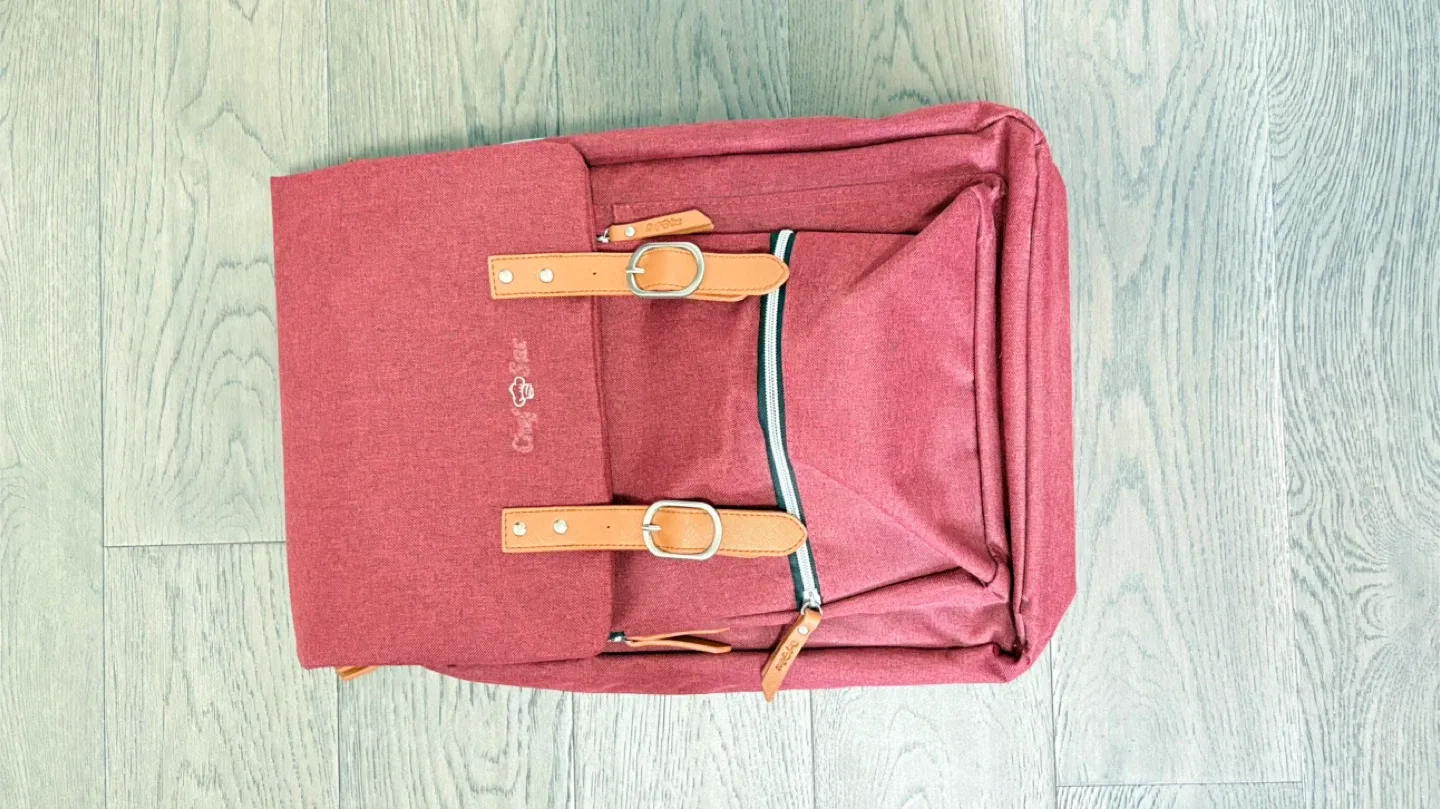 Chef Sac Knife Bag Vintage Backpack - Red image indicator(3)